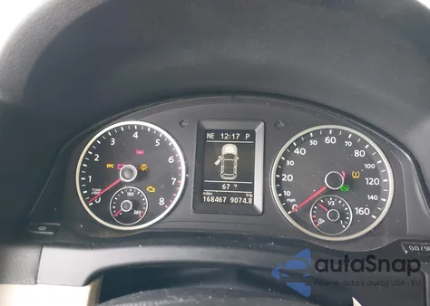 2012 Volkswagen Tiguan Se из США, поврежденный, VIN WVGAV7AX9CW530071